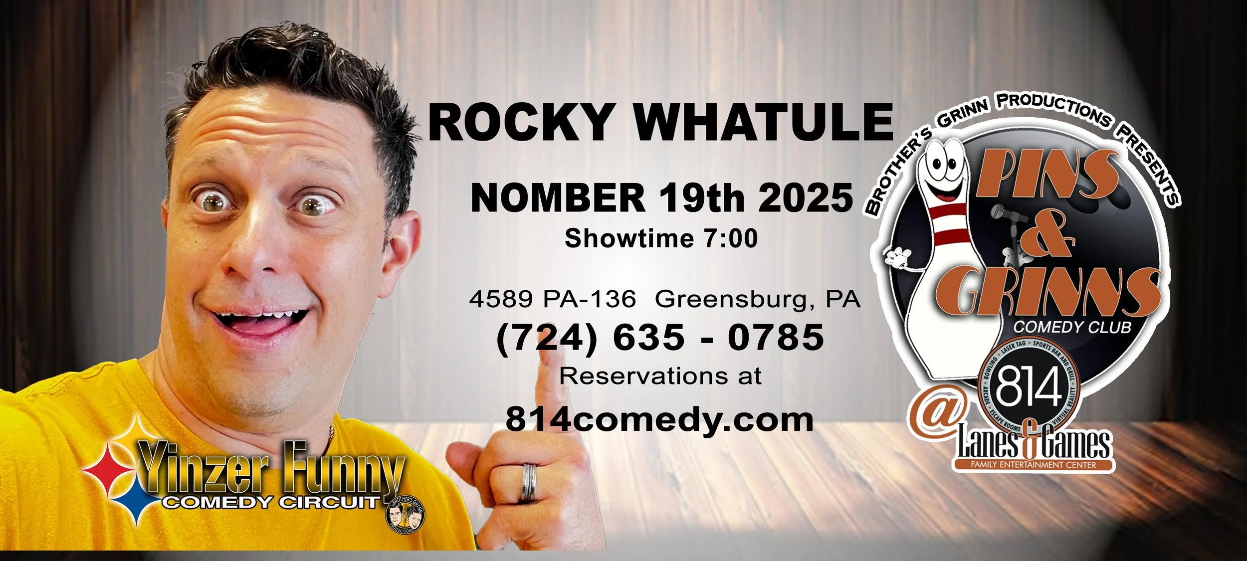 Rocky Whatule @ 814 Lanes and Games - Greensburg PA