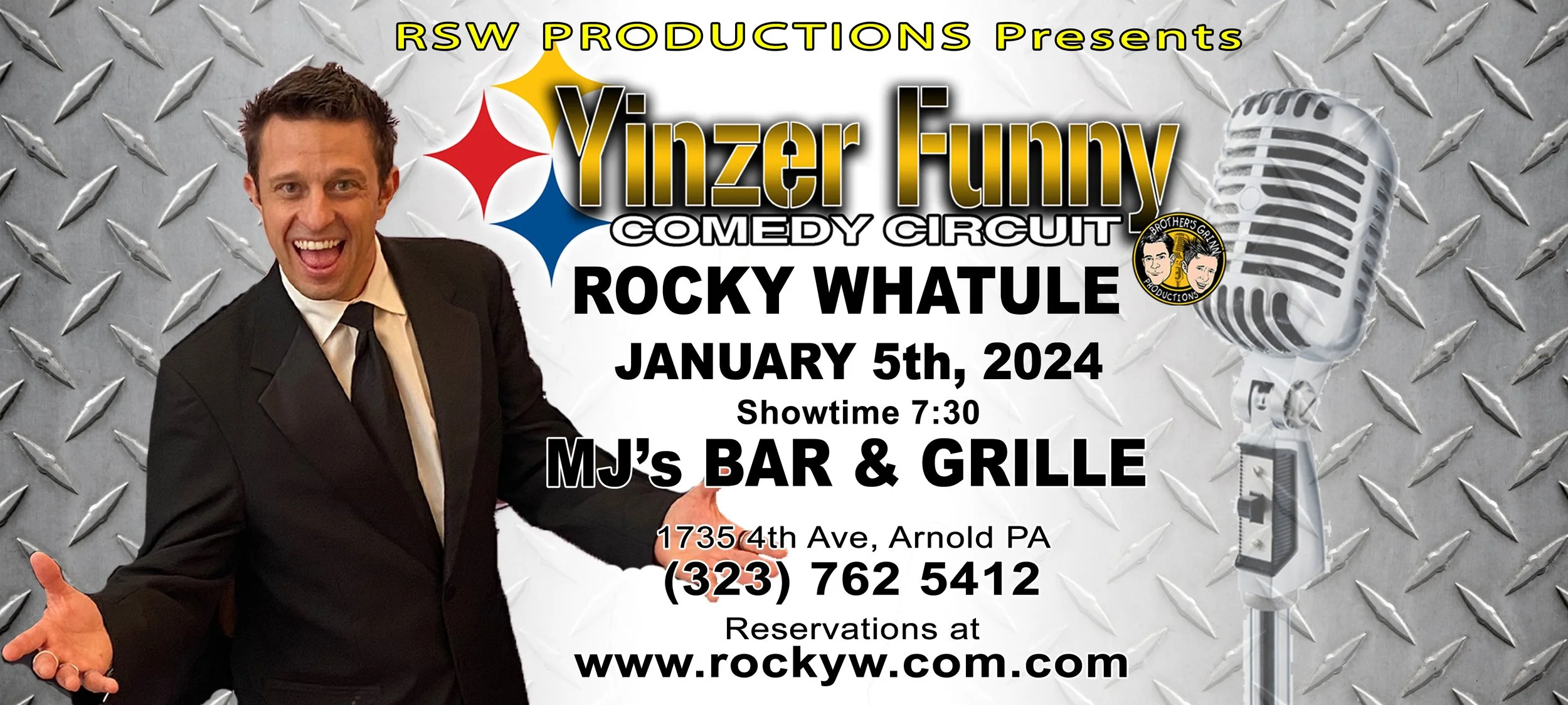 YINZER FUNNY - ROCKY WHATULE  @ MJ's Bar and Grille
