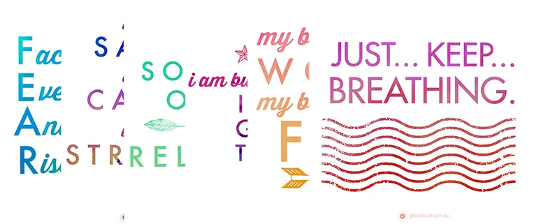 Glow Doula Affirmations