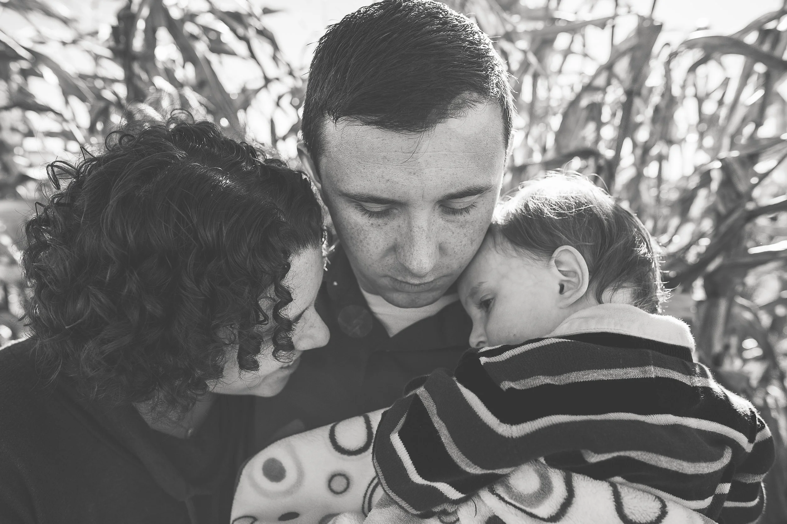 Family Photos at Pumpkin Patch Bloomington, IL