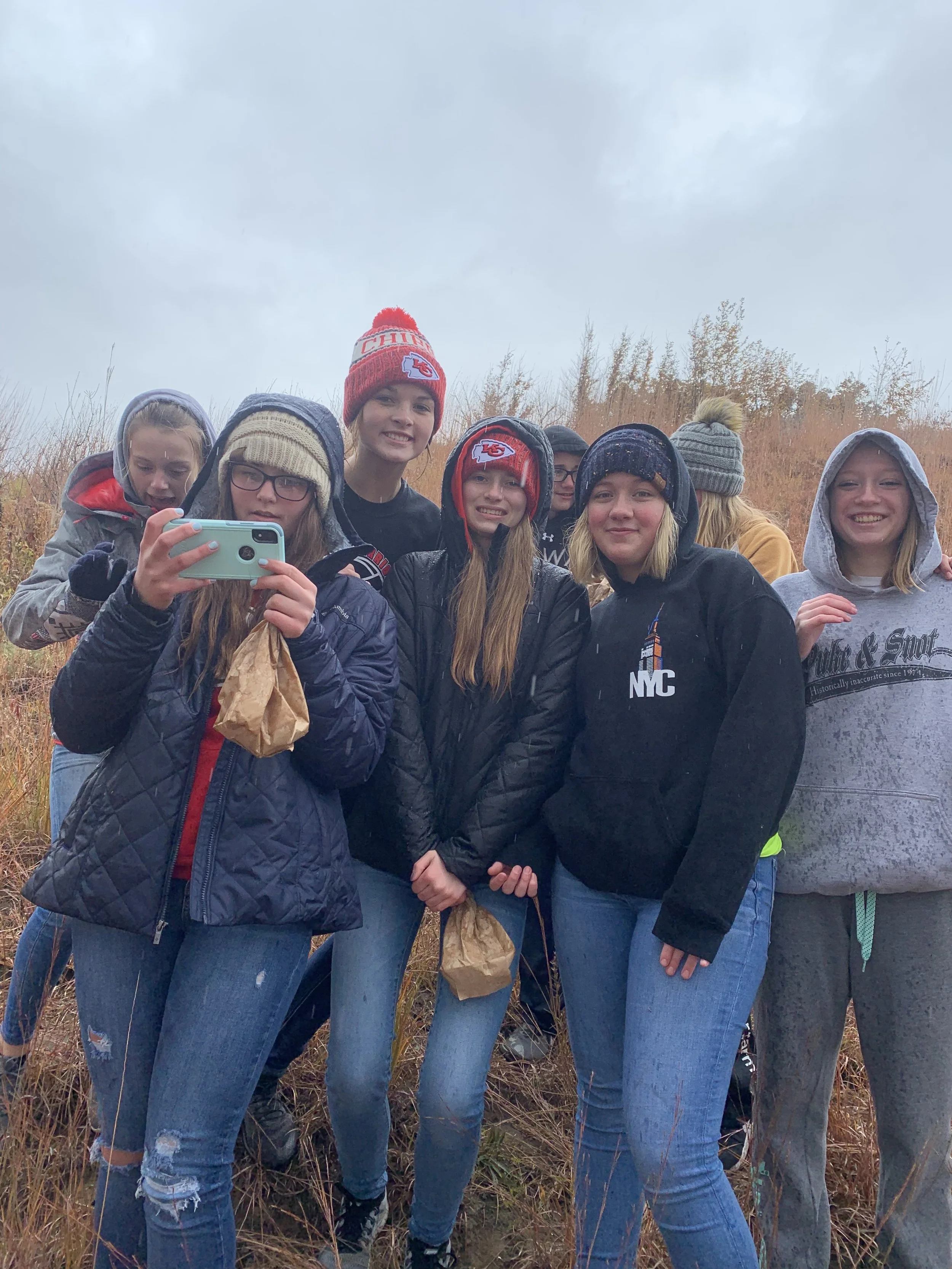 Native Prairie Seed Harvest Field Trip