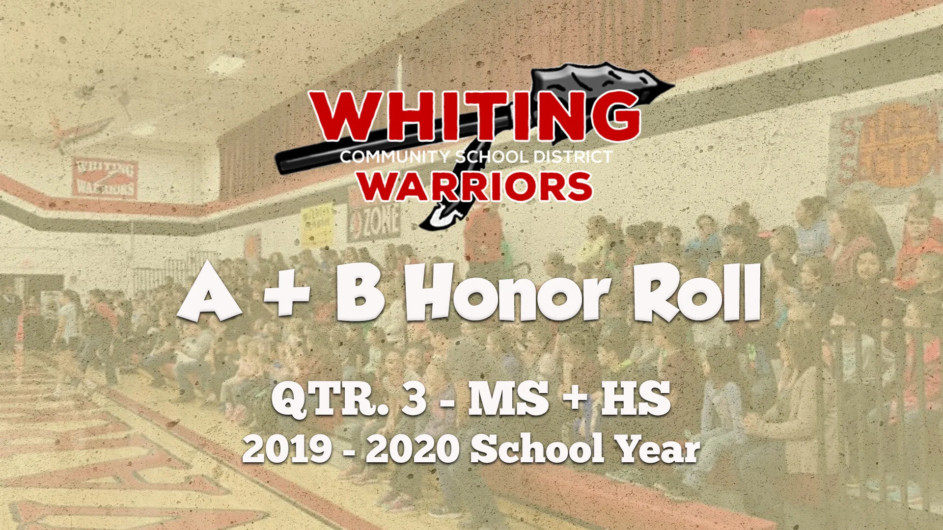 Quarter 3 Honor Roll Students
