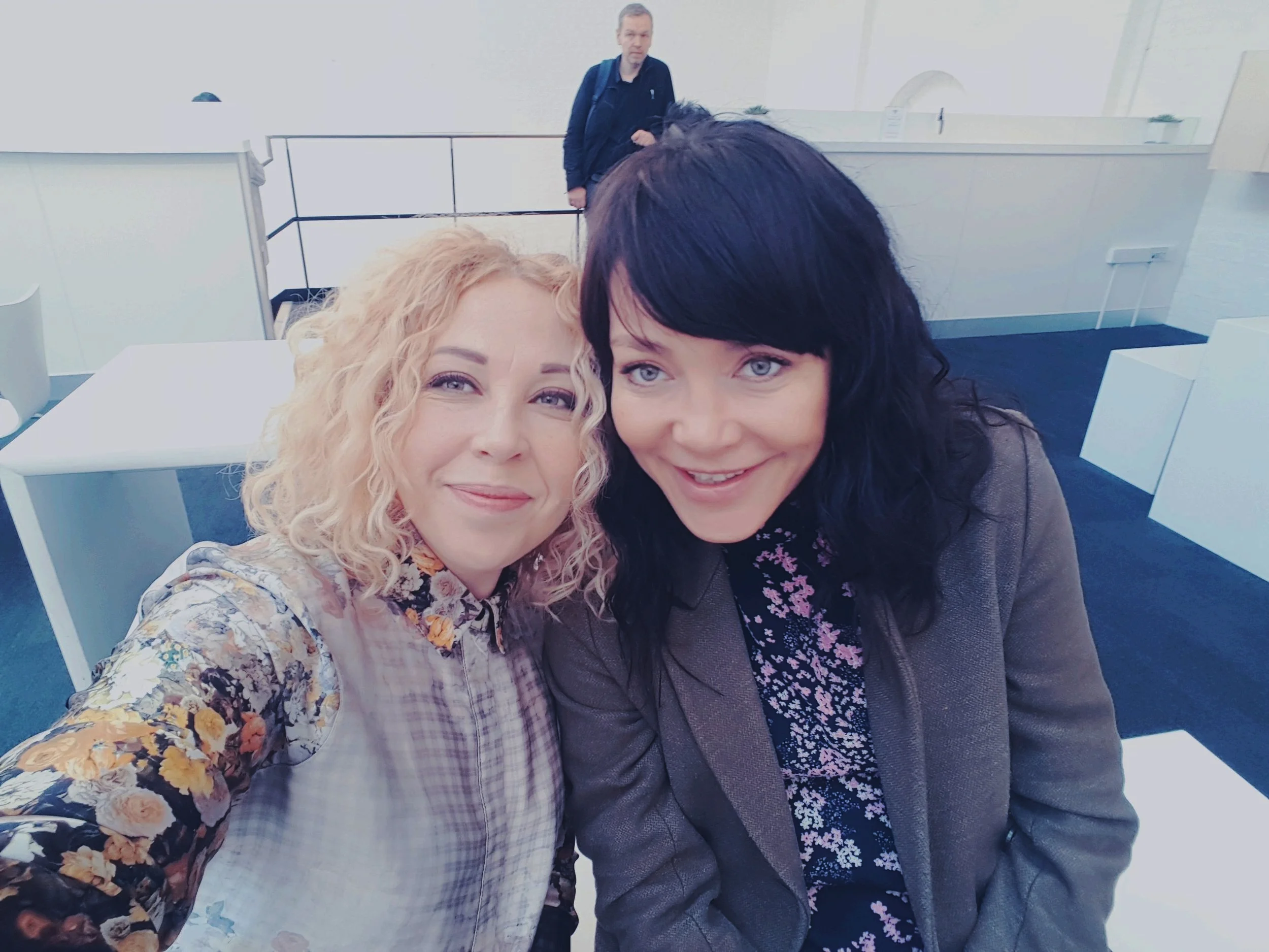 Hege and me on our first day :)