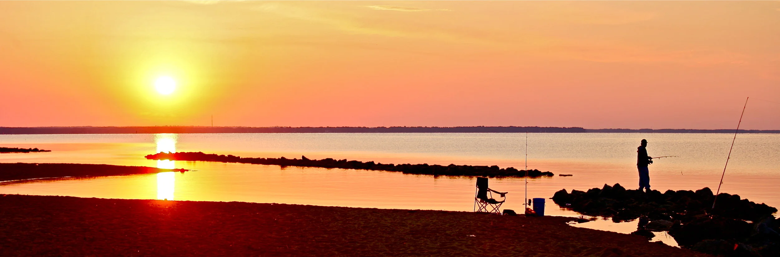 "Colonial Beach Fisherman"