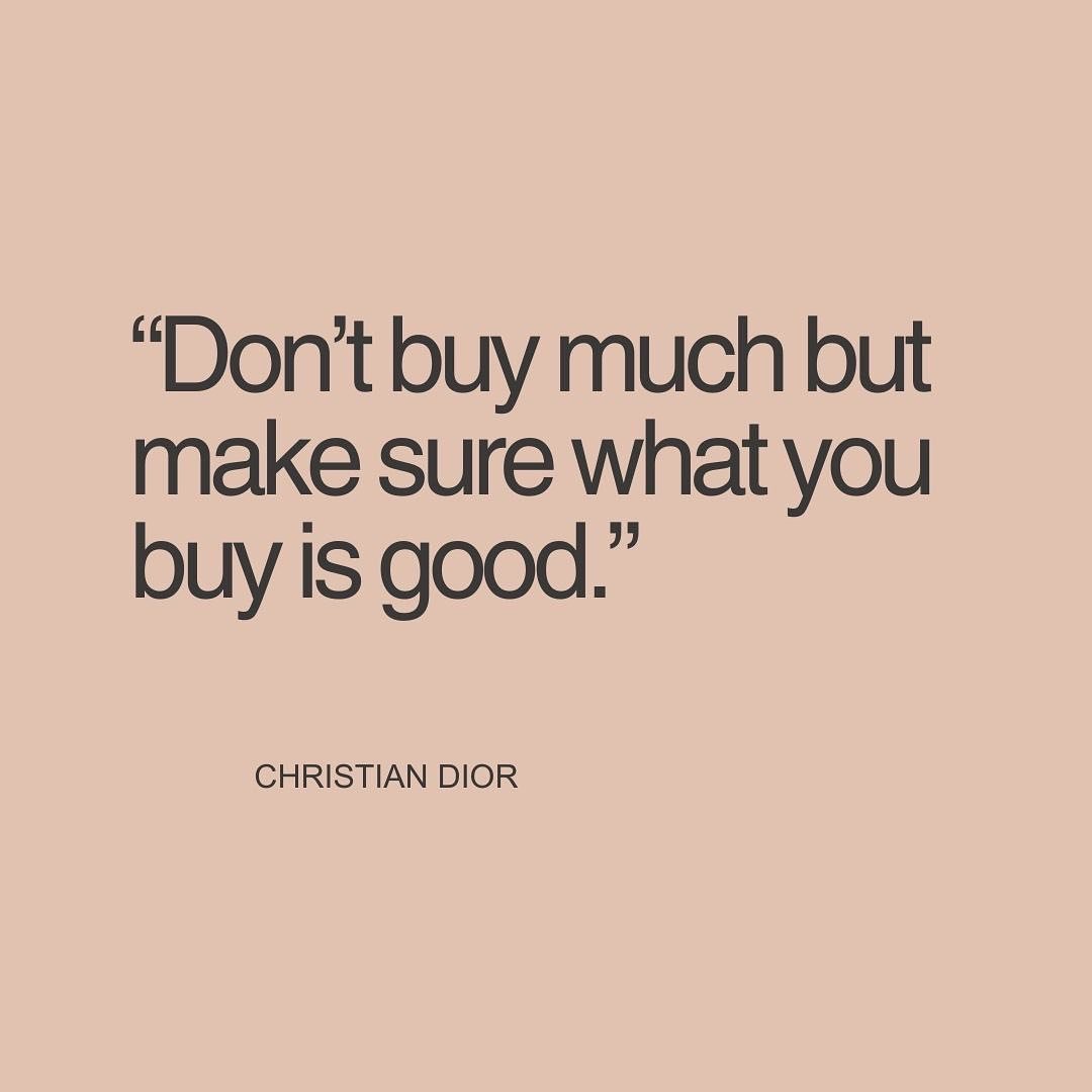 Recently, I&rsquo;ve been reflecting on the concept of &lsquo;buy once, buy well&rsquo;. It&rsquo;s more than just making purchases; it&rsquo;s adopting a mindset. It&rsquo;s about selecting items with longevity in mind, ones that withstand the test 