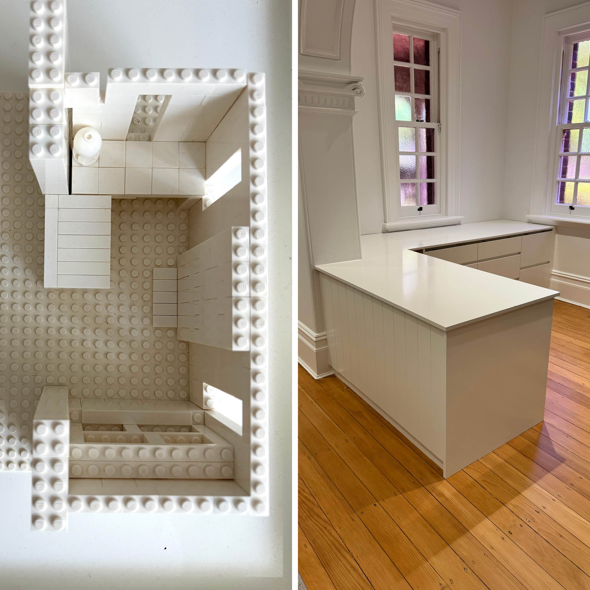 Testing a Design with LEGO Before Construction