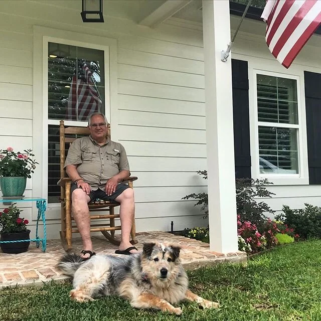 Happy Father&rsquo;s Day to all of you awesome dads out there, but especially to Abbi&rsquo;s Papa! 🐶❤️ #FathersDay #BestOfTheBest #Papa #AbbiAndPapa #BestBuds