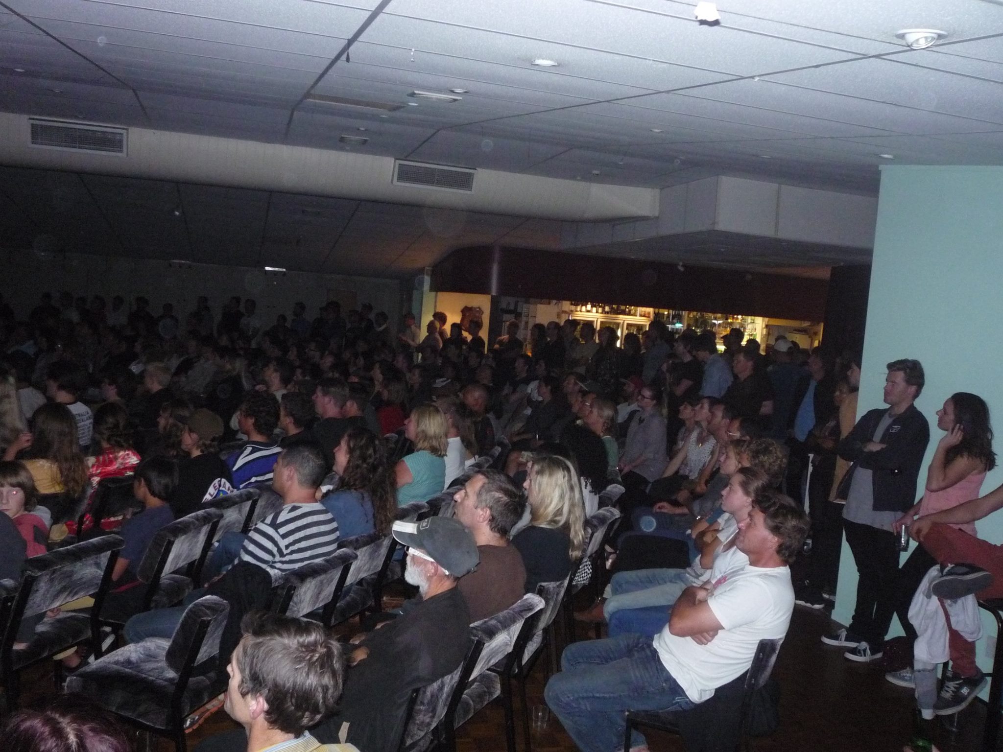 The Pt Chev Raza was packed 