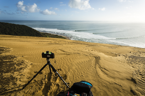 The mission I came for, pano camera in place