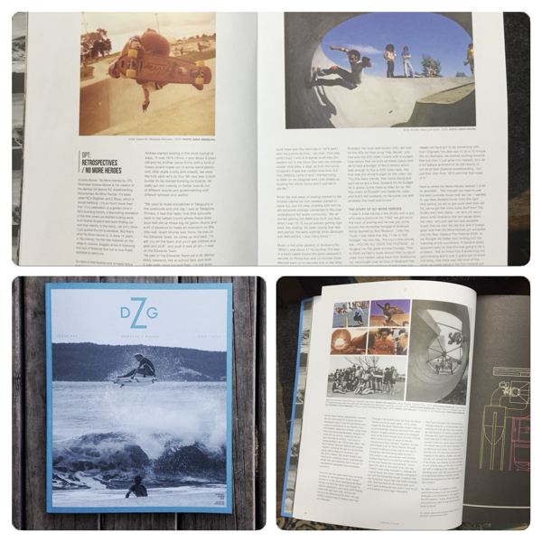 The current issue of DGZ, and look there, a feature by...me!