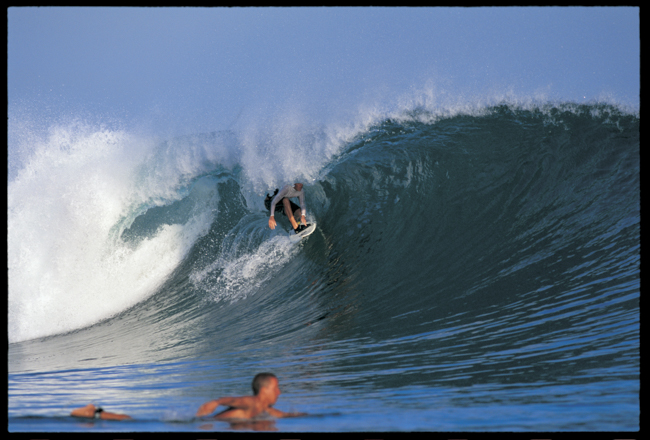 Matt on the perfect line. 