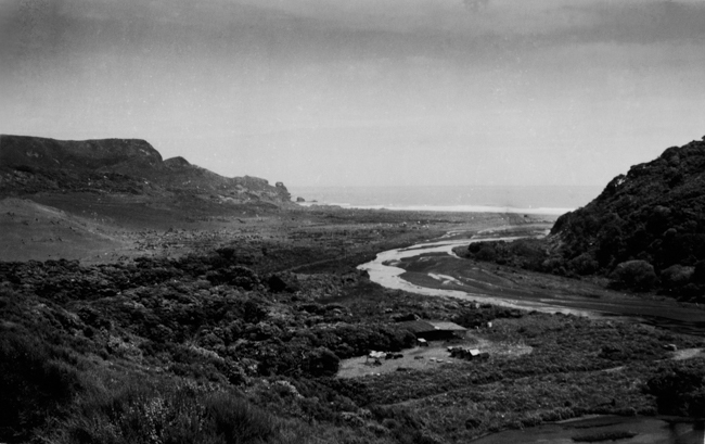 Te Henga late 1950's- Photo Audrey Levers