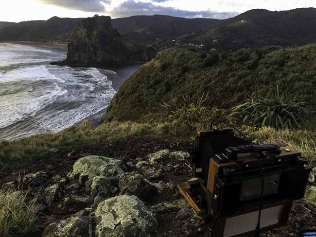 I'm sure it was way more stormy than this shot shows! Waiting for some sun pop on the Lion.