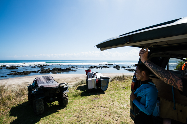 Day One; four hours of this, 3 foot glassy lefts, gracious locals and mellow vibes.. 8 of us out sharing sets. Thank you guys!