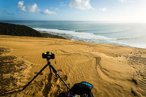 And there's that sexy beast 617 camera in place on the session the above pano was taken