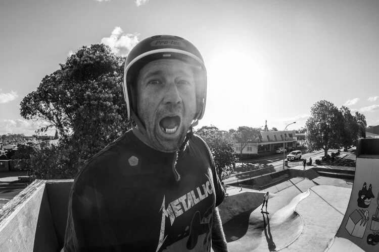 Cale... he's gonna kill me for this head shot... but...it's so funny