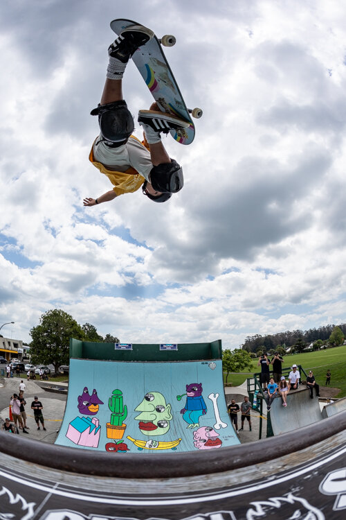 Meet 12 year old Wanaka local Zedyn Fellows... second in the OPEN