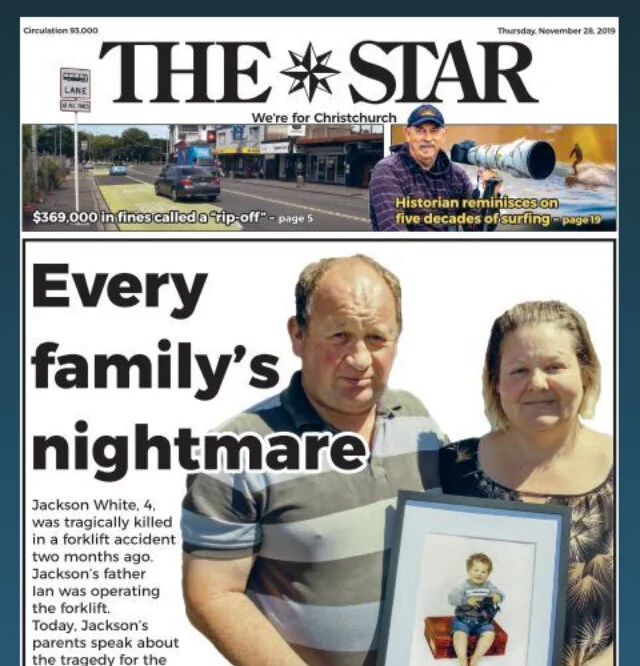 Cover tease and a double page spread in The Star today!