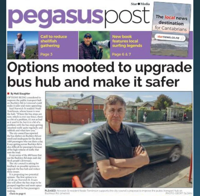 Cover tease and double page spread in the Pegasus Post this week. Otago, Marlborough and Westcoast a coming!