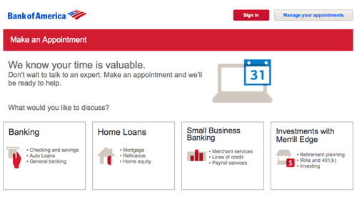 Bank by Appointment