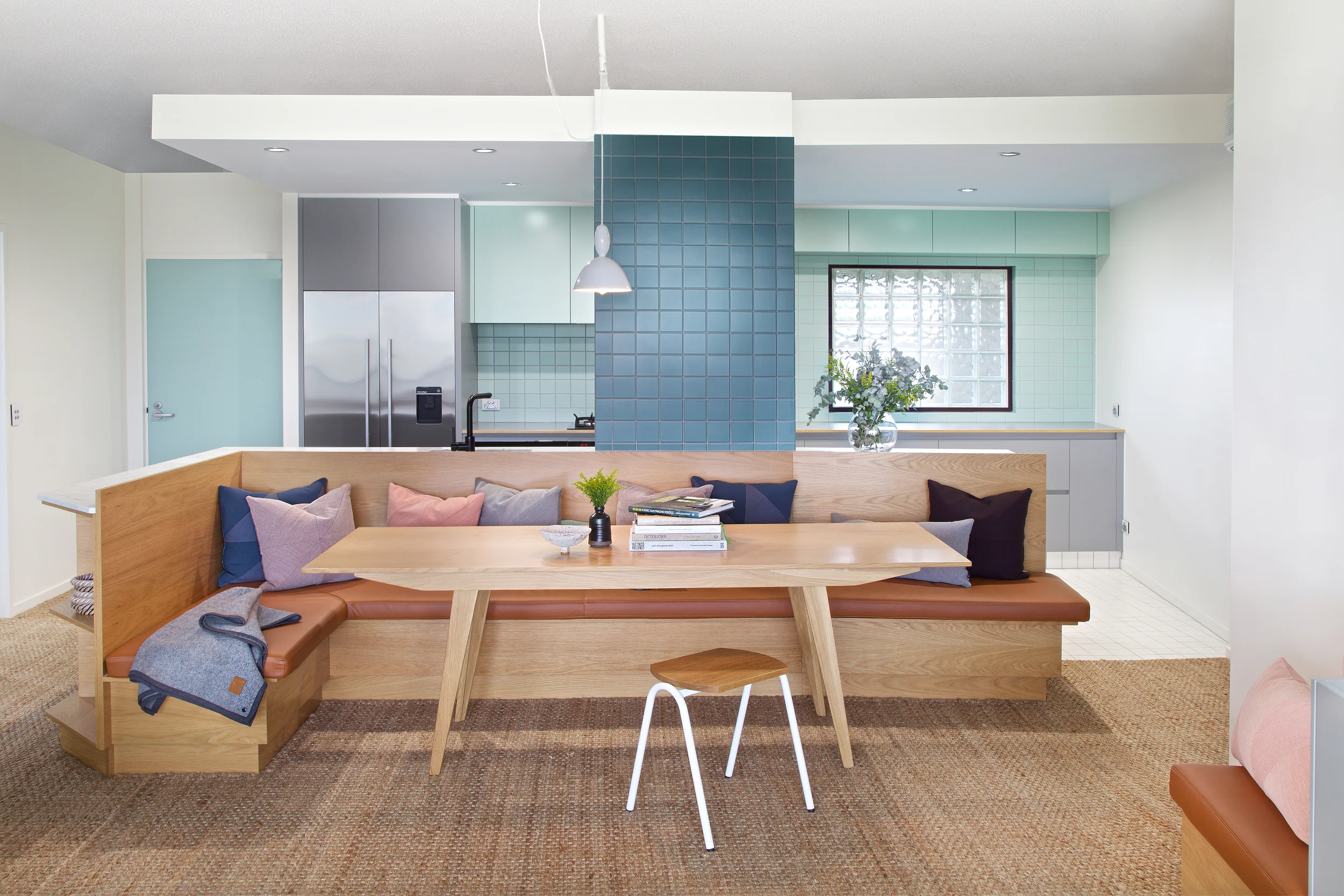 Toowong Apartment, Kitchen, Wrightson Stewart, Interior Design, Brisbane, Queensland, Australia