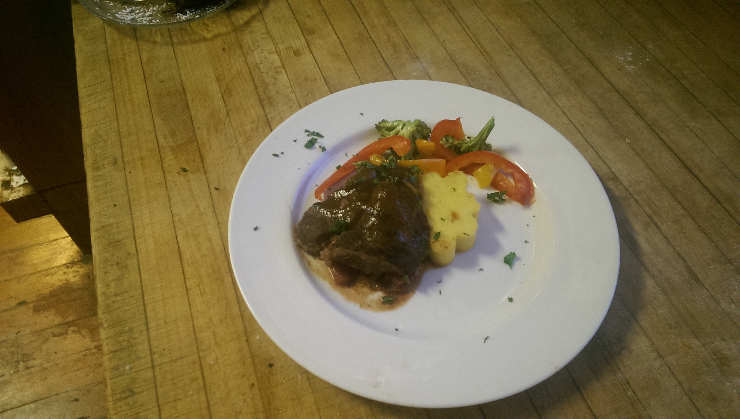  Slow Braised Beef&nbsp;Osso Buco 