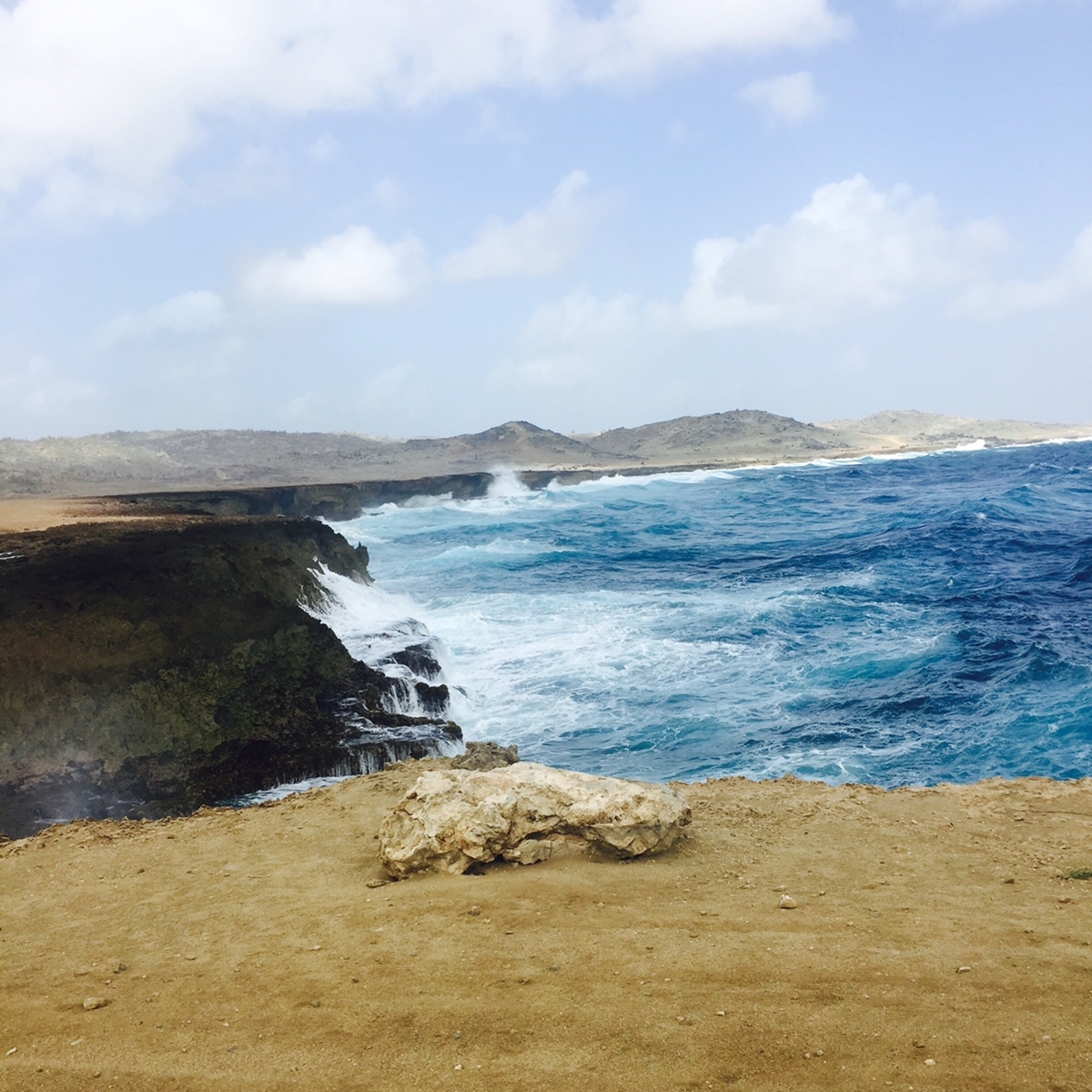 Eastern coast of Aruba