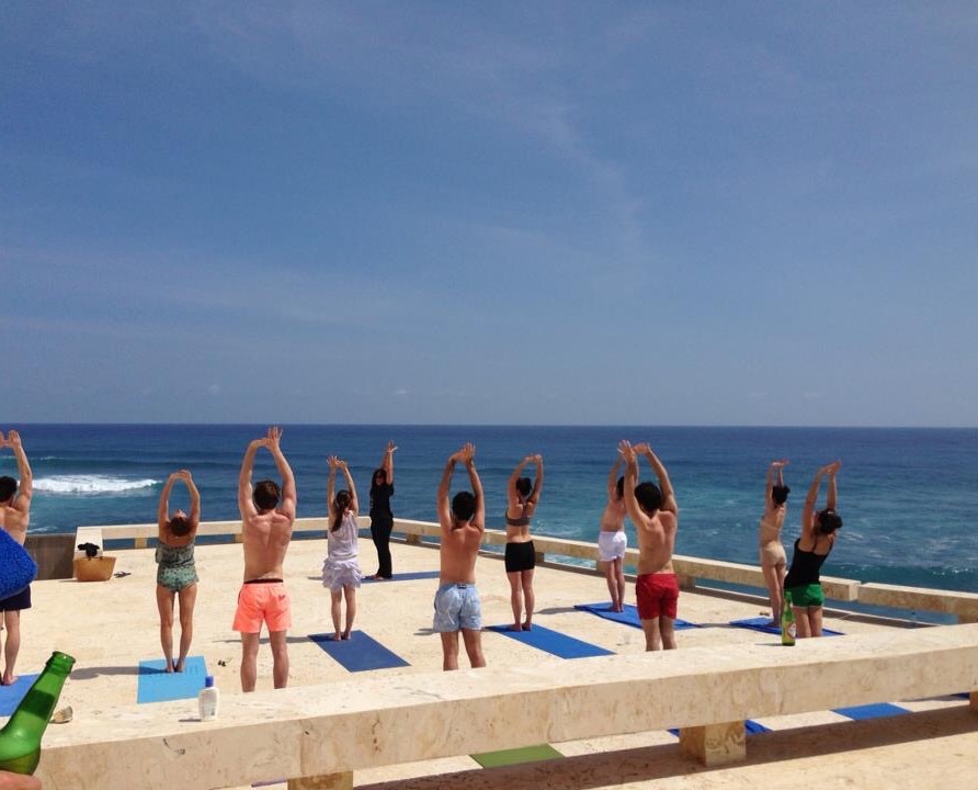 Morning Yoga at Casa Kimball