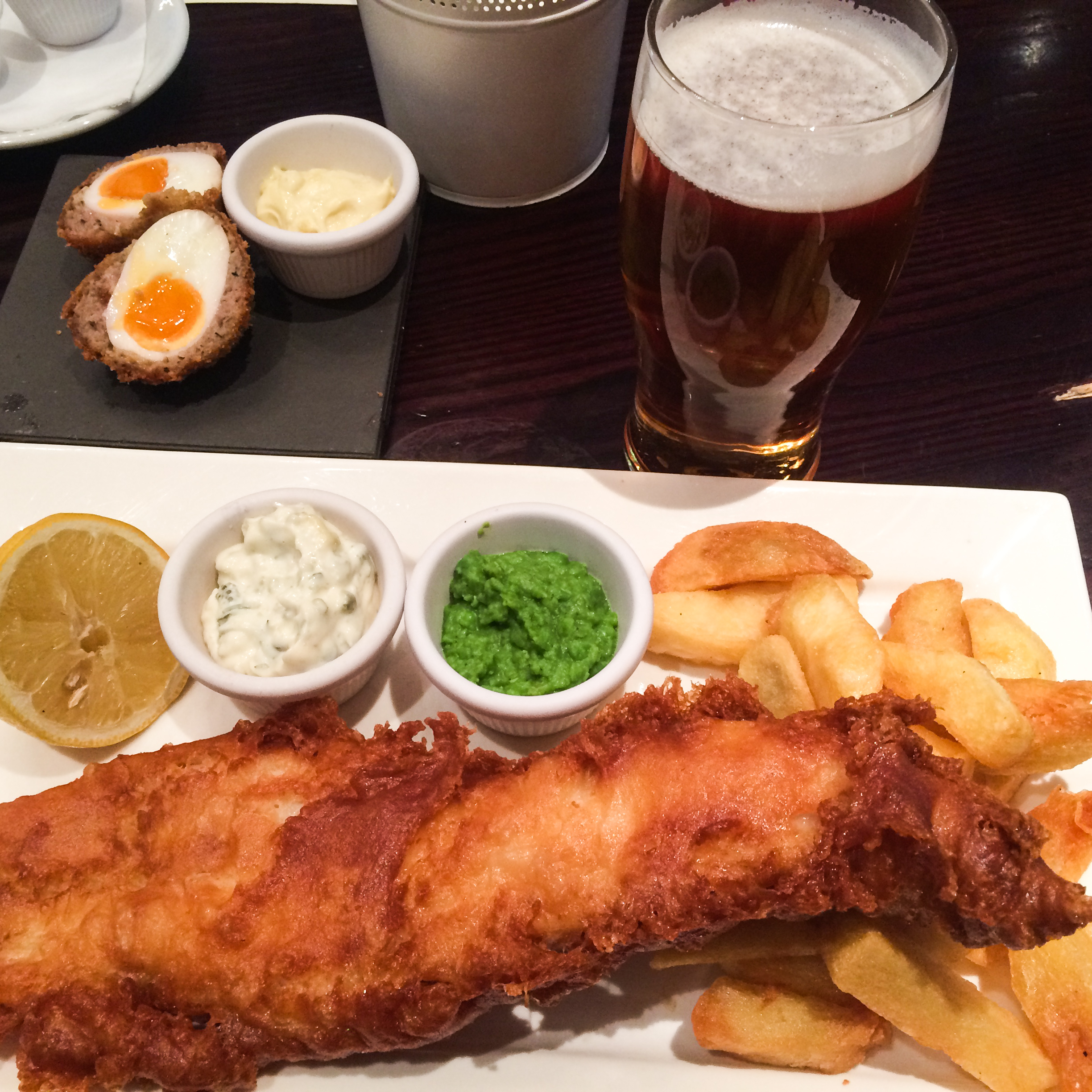 Fish and Chips at Admiral Codington