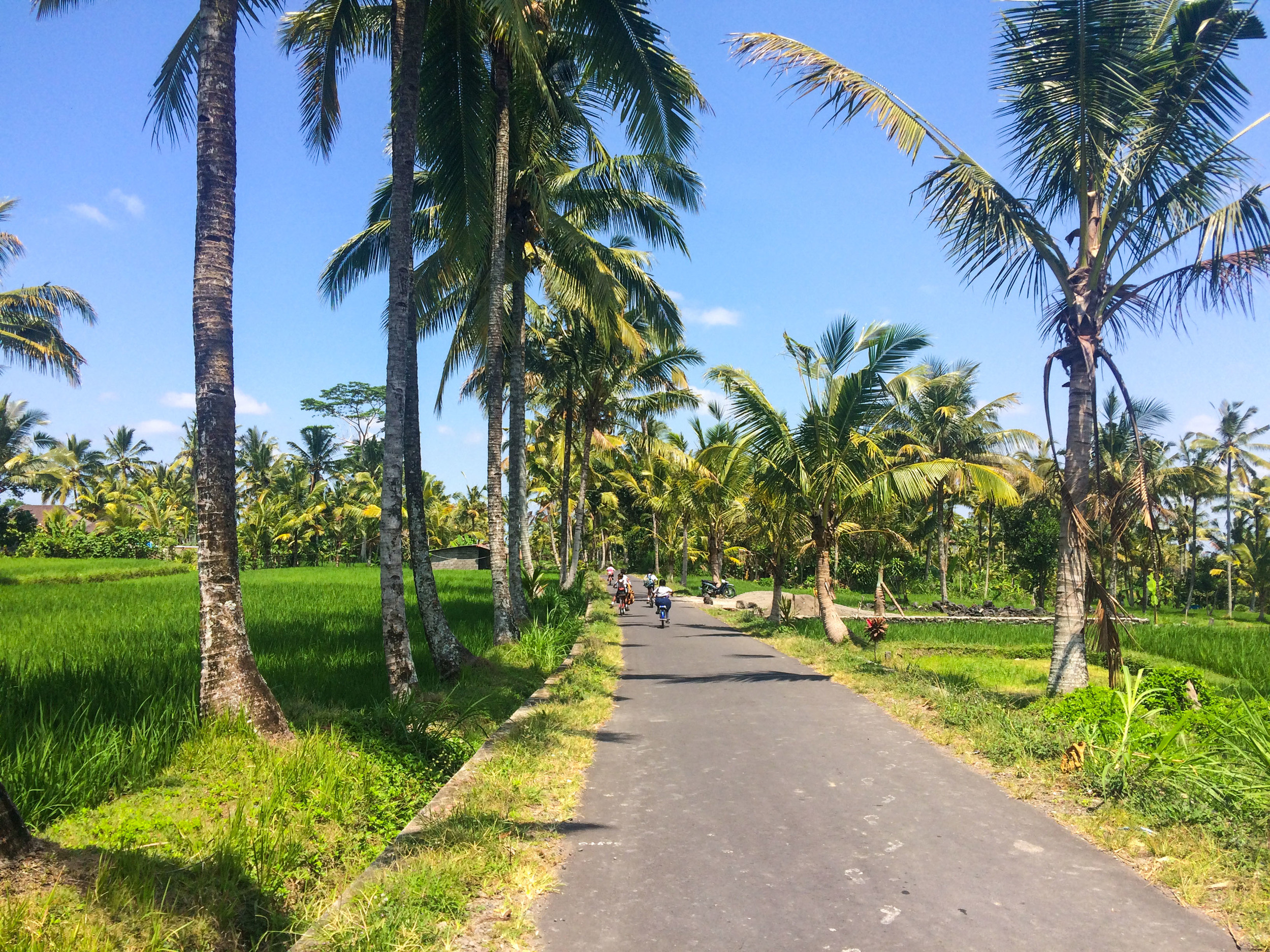 Bike ride through the villages