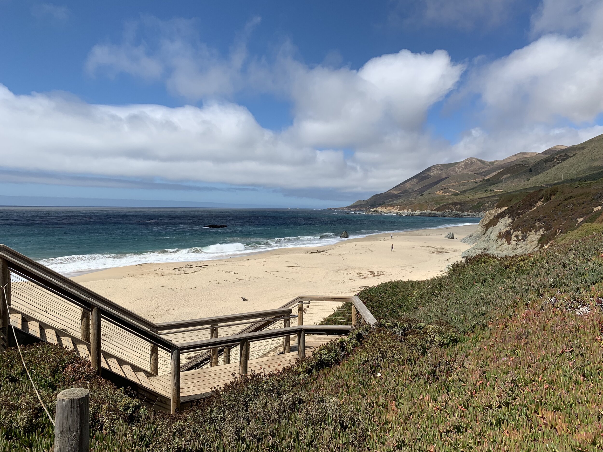  A beach in Big Sur 