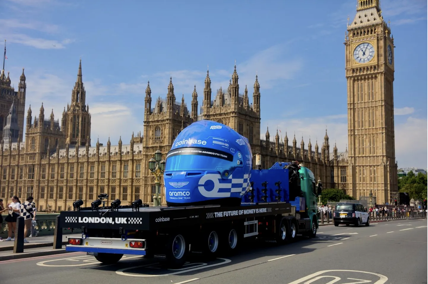 Coinbase x Aston Martin F1 | Welcome to London