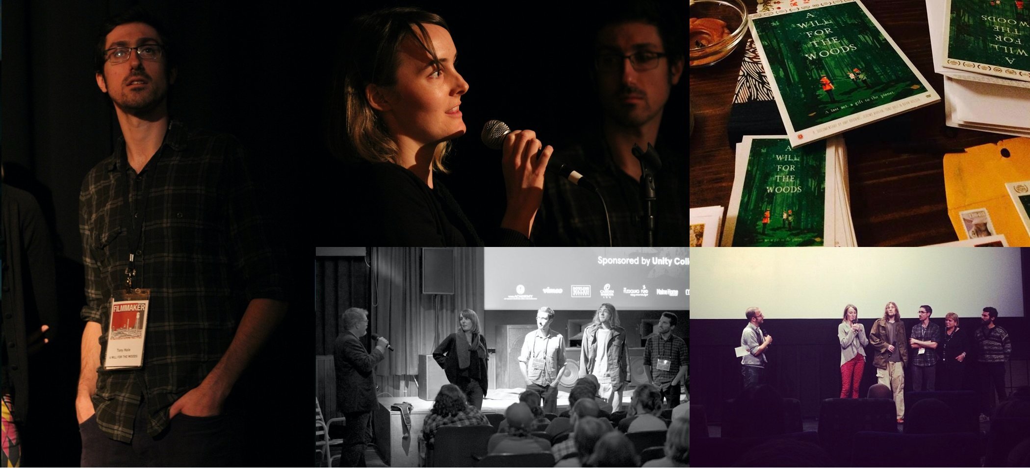   Presenting A WILL FOR THE WOODS  with co-directors and subjects at Full Frame, Camden International / Points North, and DOC NYC amongst other,  and mailing screening kits and educational material . 