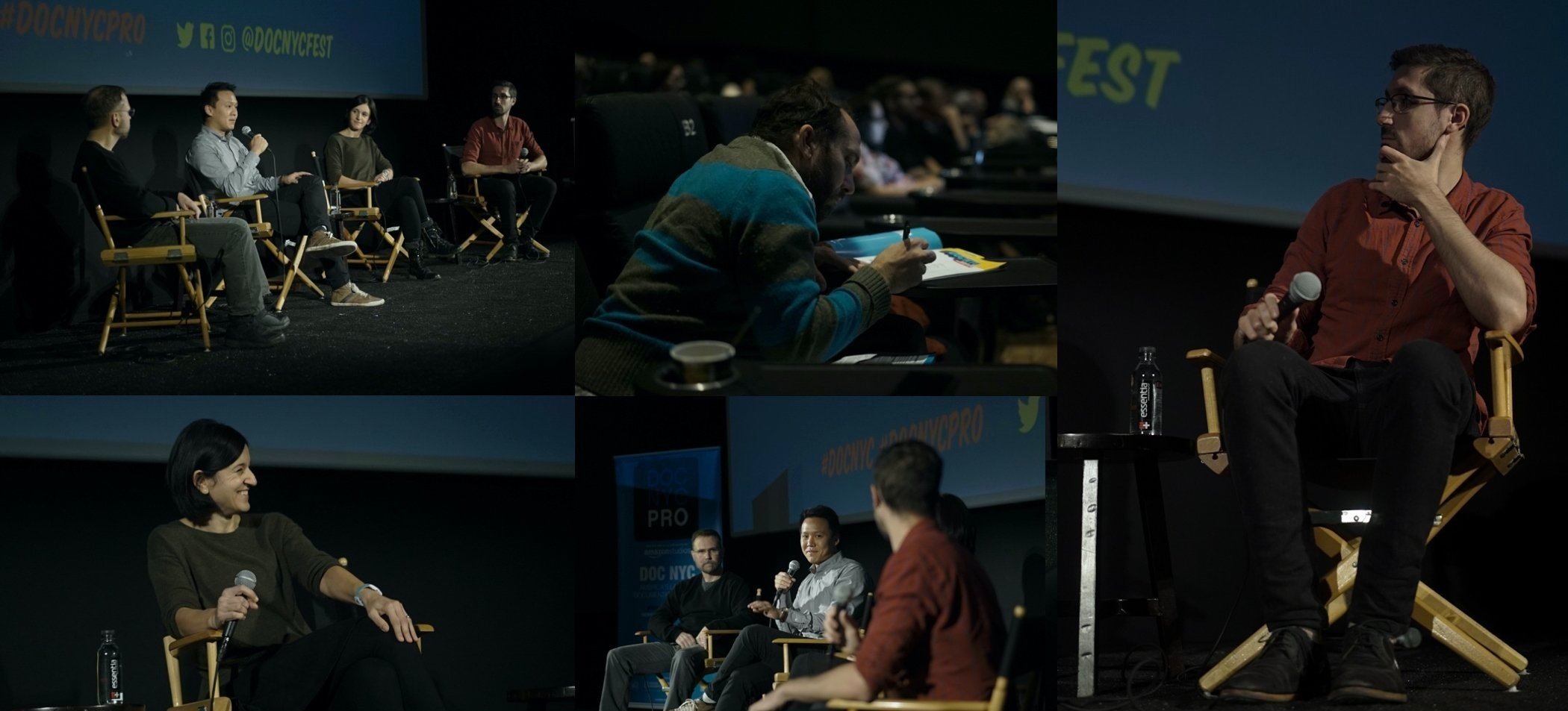  DOC NYC PRO, Master Your Craft - Editing: Storytelling in a "Post-Truth" World.  Discussion on crafting story during each stage of a cut and ensuring that it remains truthful. With Rabab Haj Yahya, Bryan Chang, Rob Kuhns, moderated by Tony Hale. 