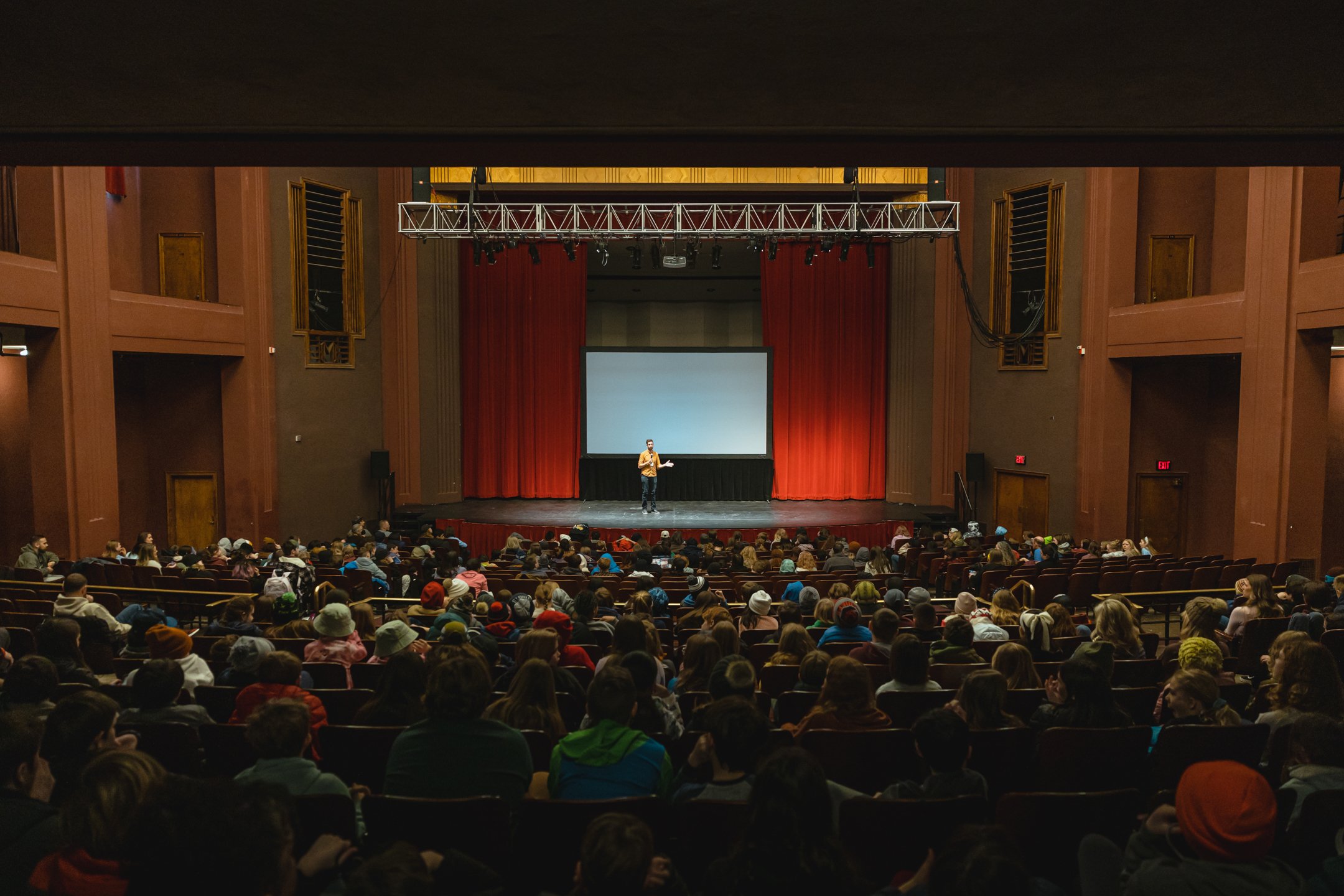  Presenting the craft of documentary editing for middle schoolers at Big Sky Documentary Film Festival 