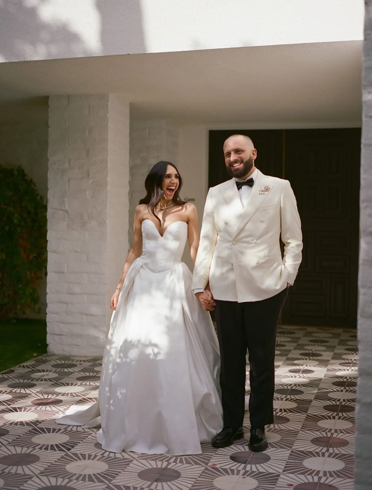 Part 1 of what could easily be a million posts from this day. Mich &amp; Sammy&rsquo;s celebration was pure magic, and it all began with these portraits and the most heartfelt ceremony.

Photo @sarah___lawless 
Planning &amp; Florals @hellogemevents 