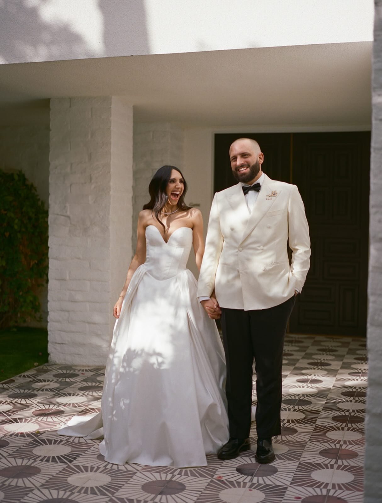 Part 1 of what could easily be a million posts from this day. Mich &amp; Sammy&rsquo;s celebration was pure magic, and it all began with these portraits and the most heartfelt ceremony.

Photo @sarah___lawless 
Planning &amp; Florals @hellogemevents 
