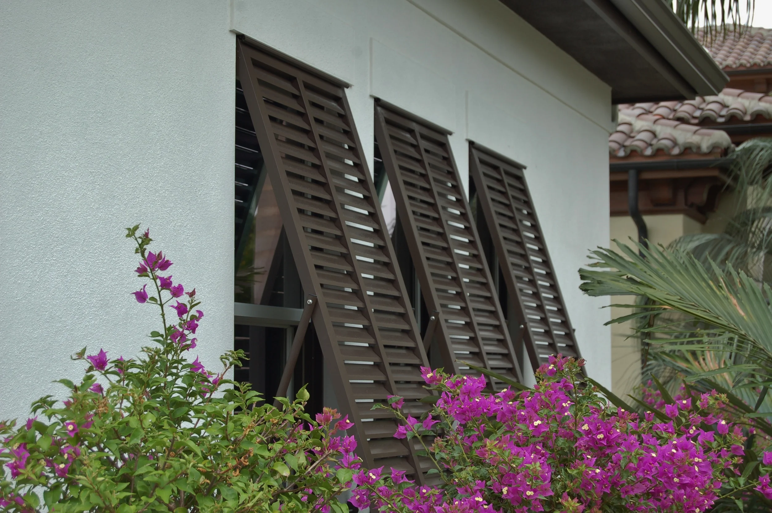 Bahama & Louvers — Jansen Shutters & Windows Hurricane Window