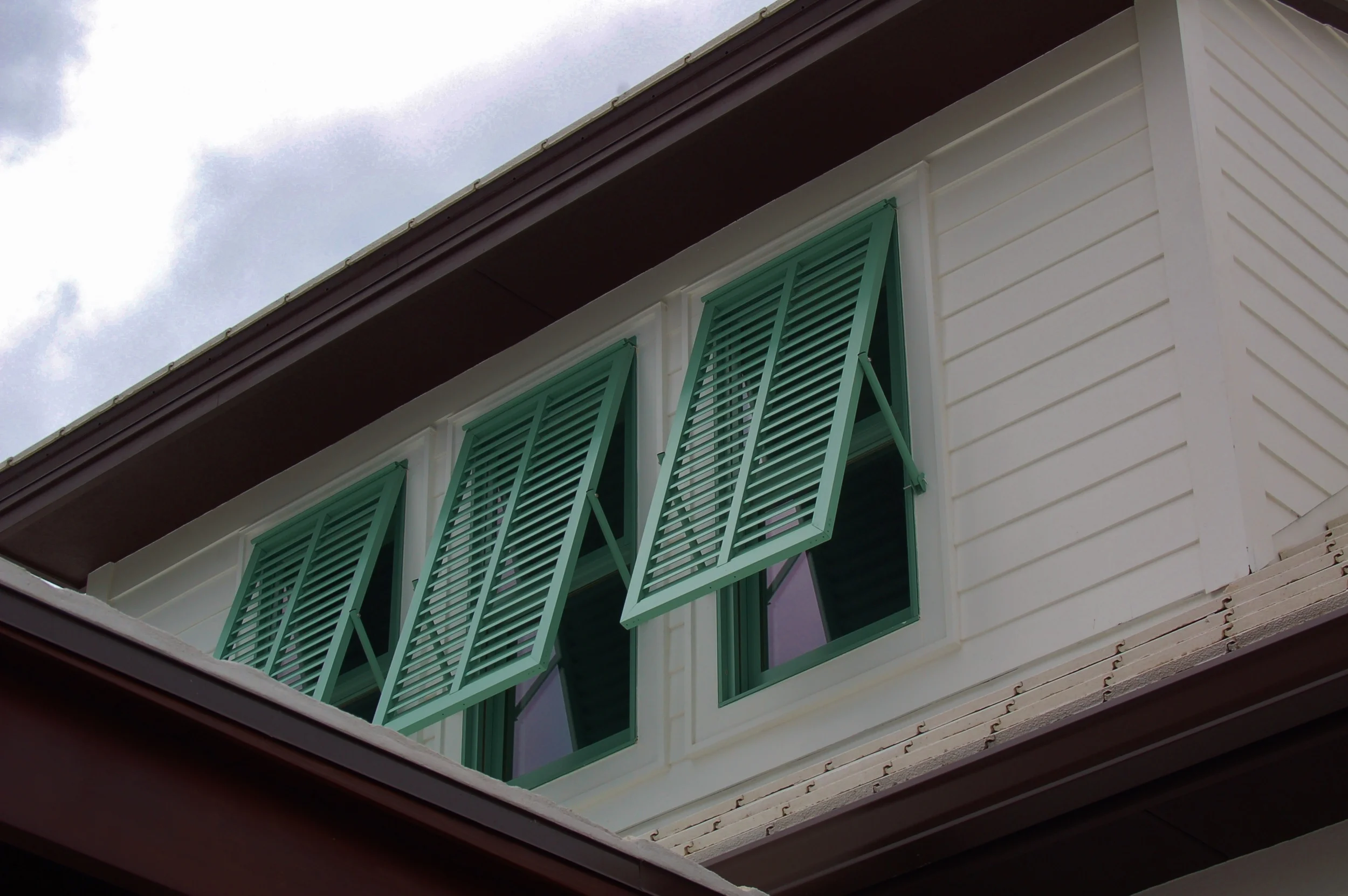 Bahama & Louvers — Jansen Shutters & Windows Hurricane Window