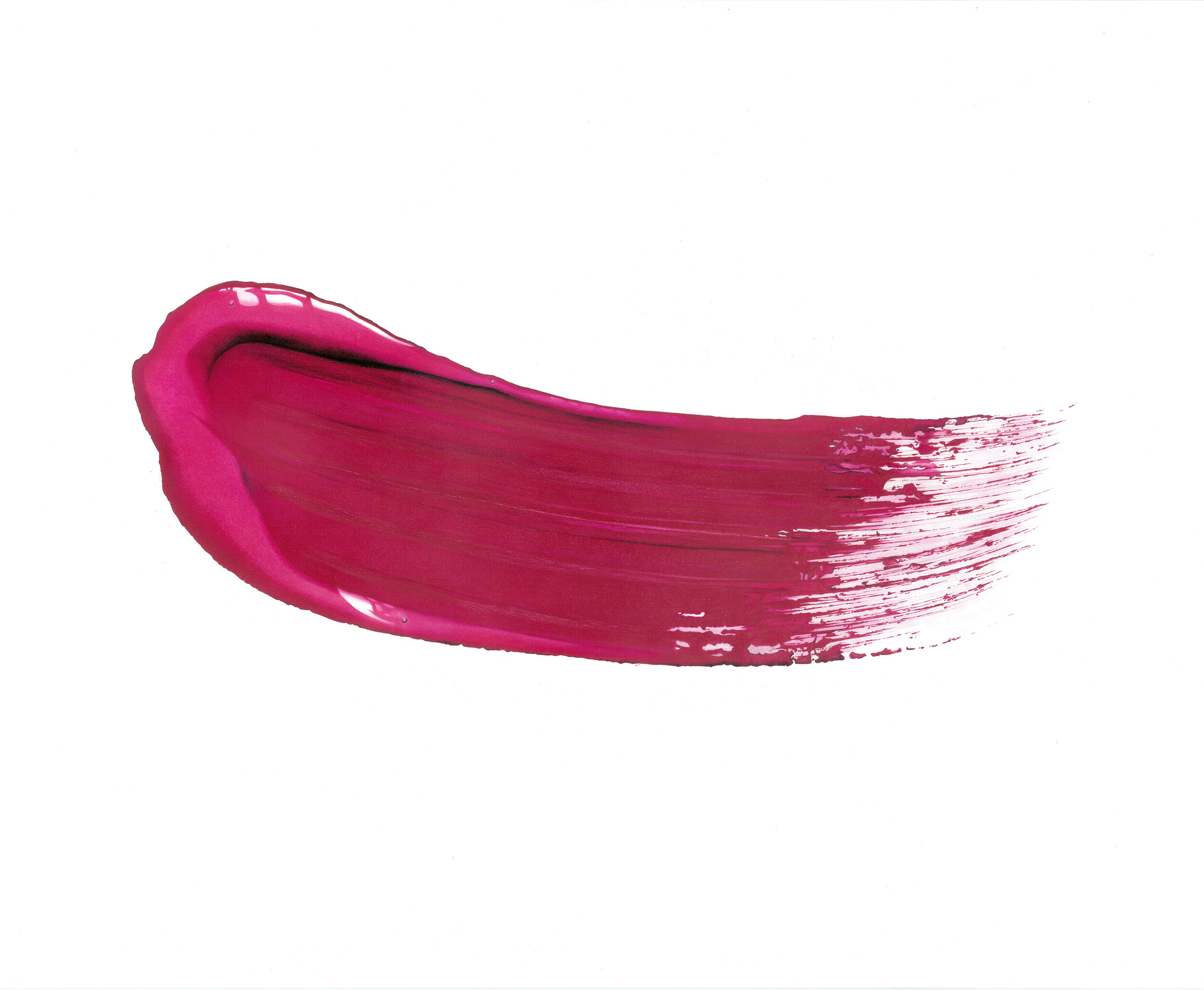 Pink Paint Swipe | Colored Pencil on Paper | 24" x 36" | Limited Edition Print, $225