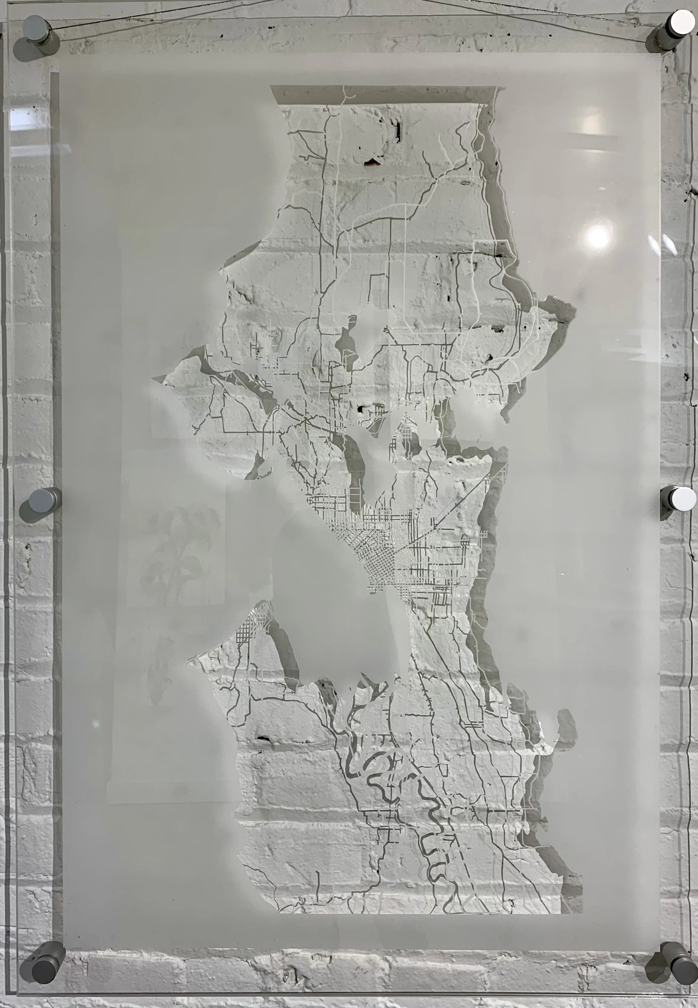 City of Seattle 1894 | Mylar Drafting Film | 36” x 24”  | $1650