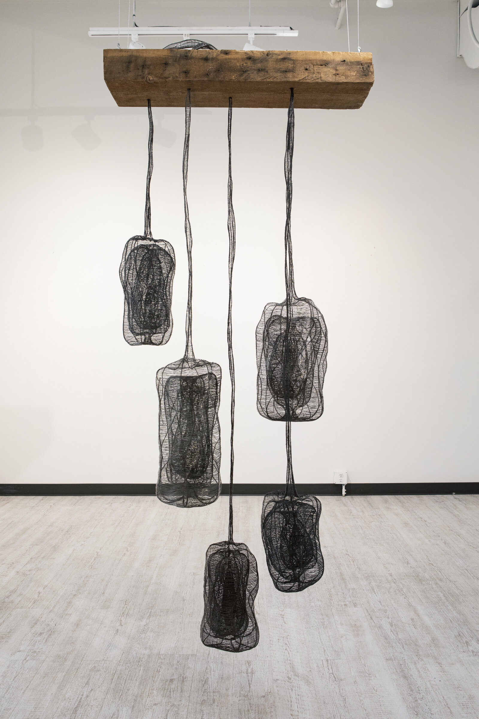Encapsulations of a Soft Delirium | Wire, Steel and Wood | $6500 |