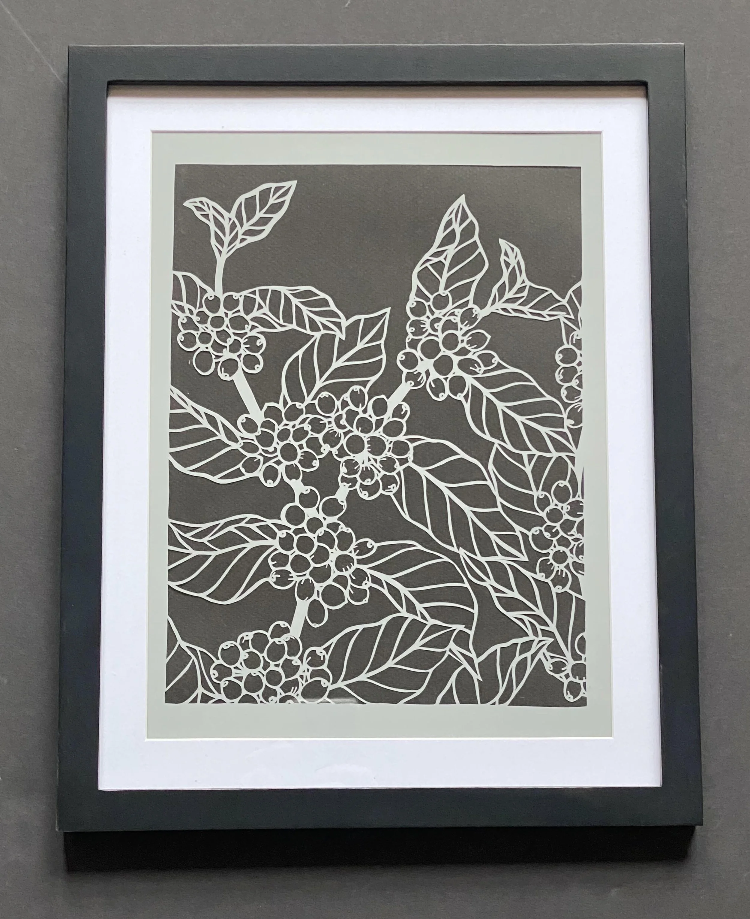 Coffee Beans  | Mylar Drafting Film | 15” x 12”   | $250