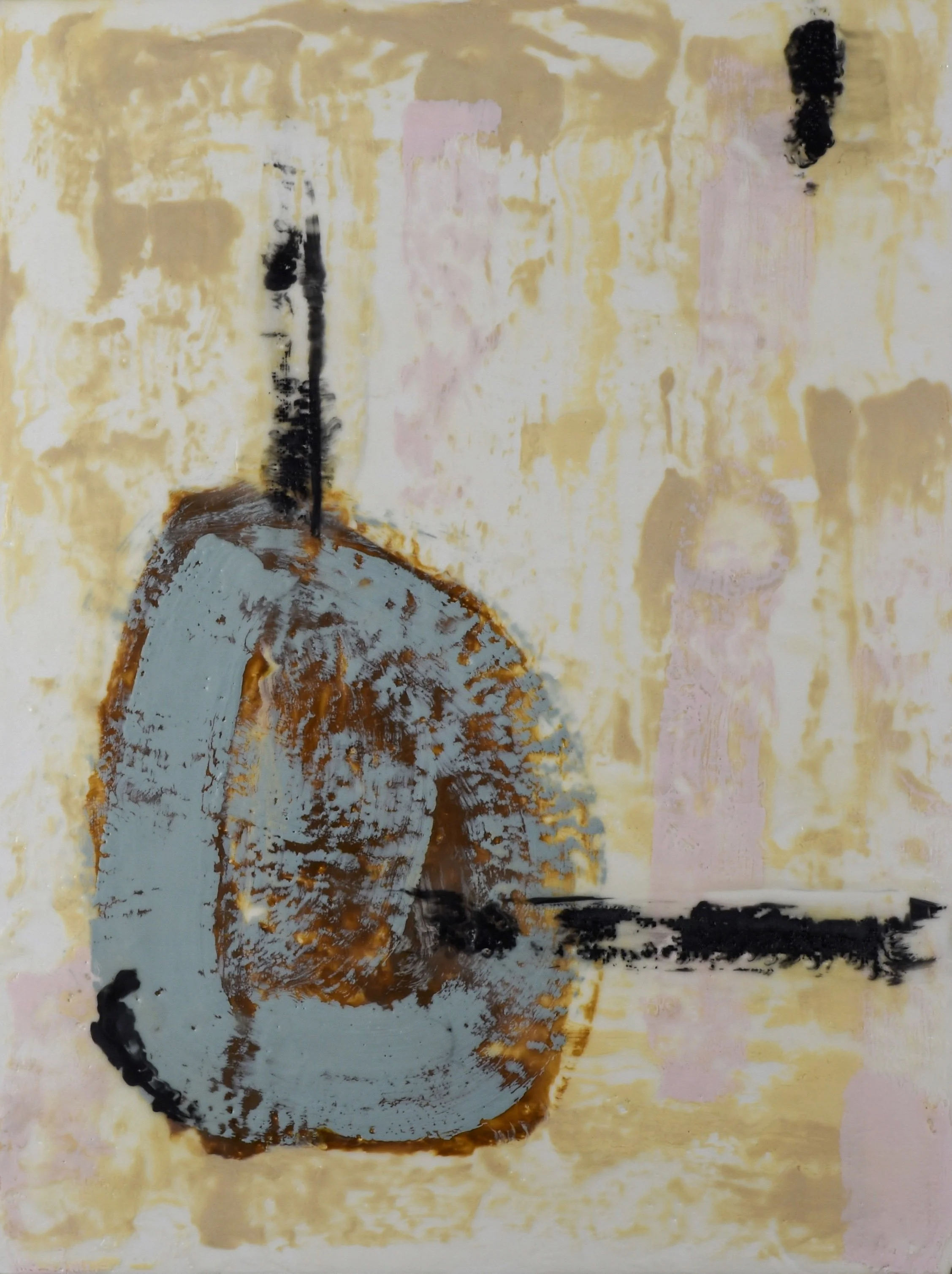 Abstract | Encaustic on Panel | 24" x 18" | $1020