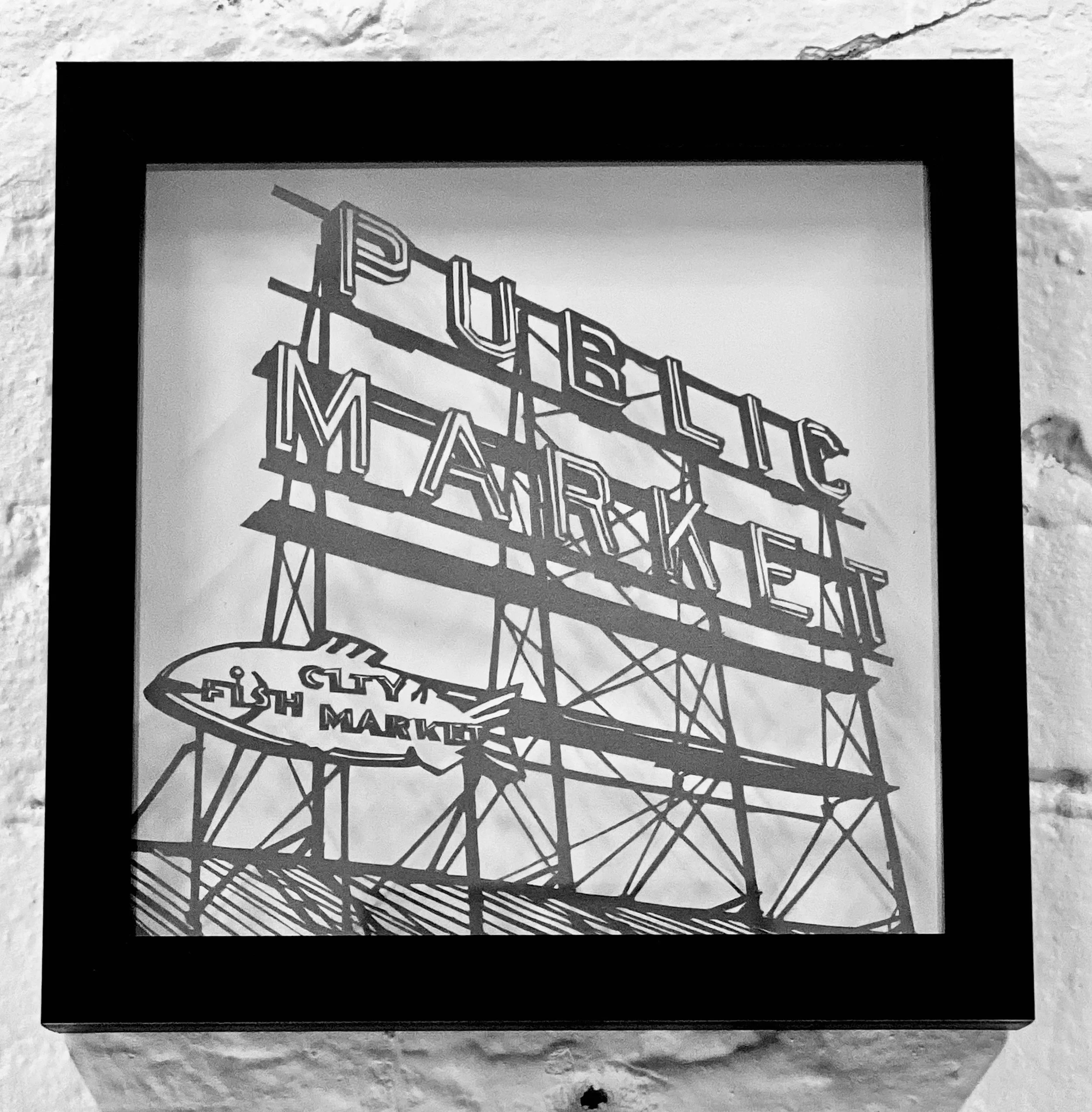 City Fish Market | Paper Cut | $150