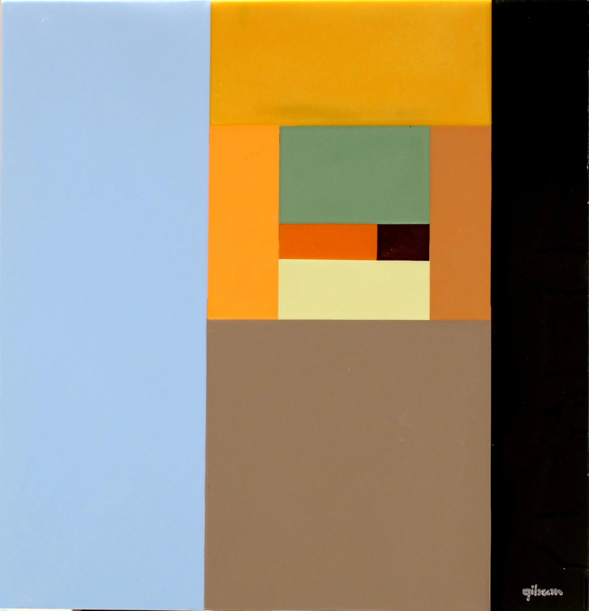 SOLD Still Life with Quince | Resin and Pigment on Panel | 30" x 30" | $1650