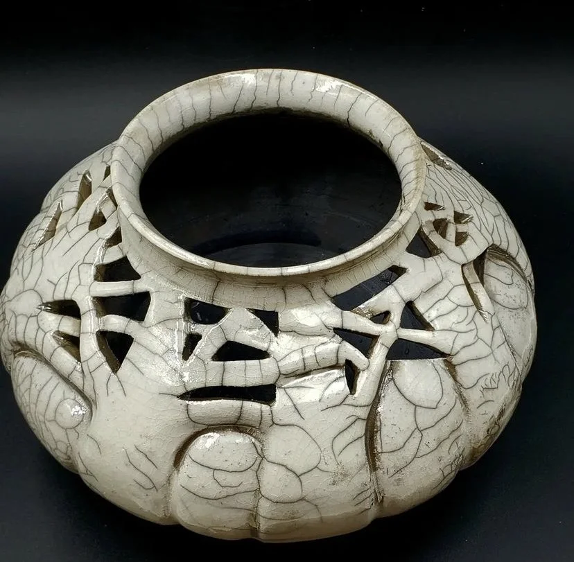 TREE SERIES | CLAY, RAKU GLAZE | $450 