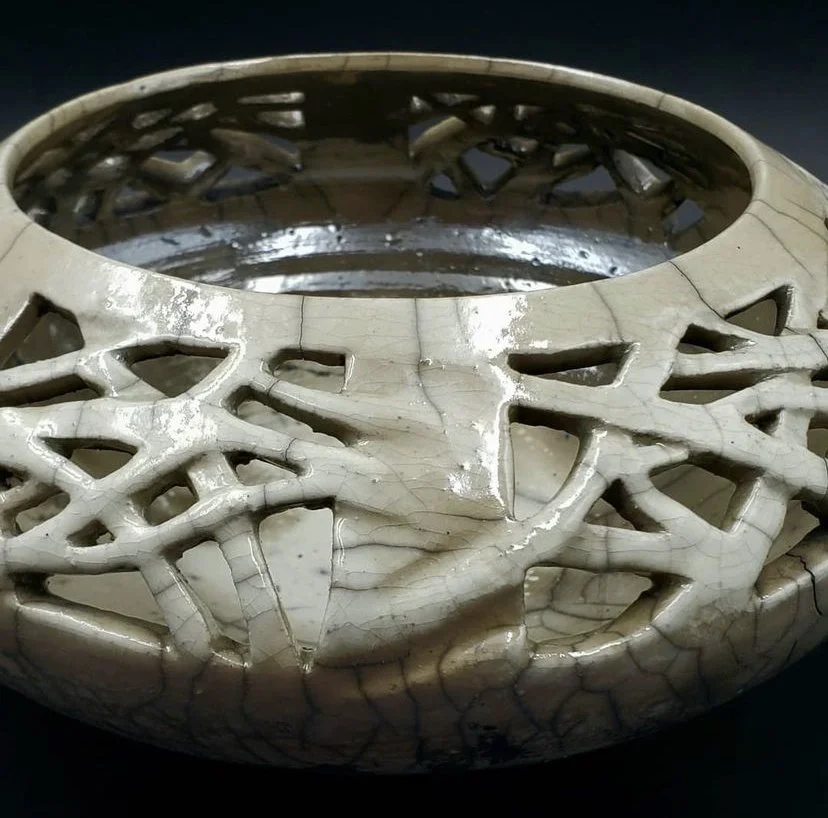 TREE SERIES | CLAY, RAKU GLAZE | $450 