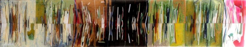 Exposure Test No. 3 | Block Resin on Panel | 5.5" x 28" | $450