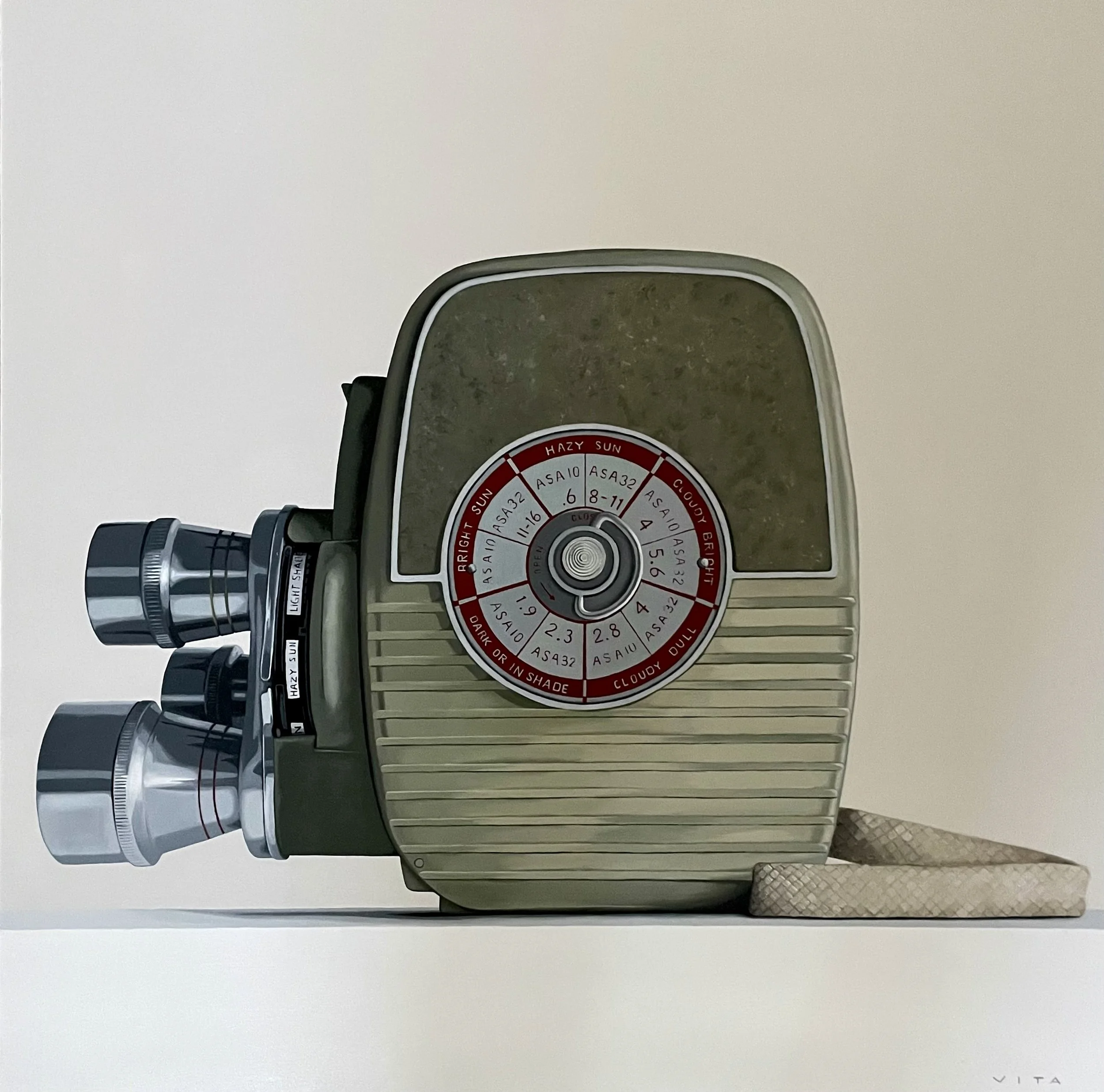 Keystone 8mm | Oil on Panel | 24" x 24" | $2400